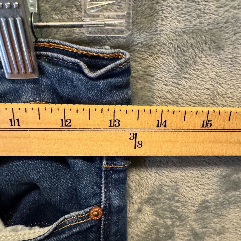 2128 | Hudson Nico Super Skinny High Rise Stretch Jeans Blue Womens 27